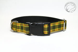 MacLeod Clan tartan - dog collar - NEW