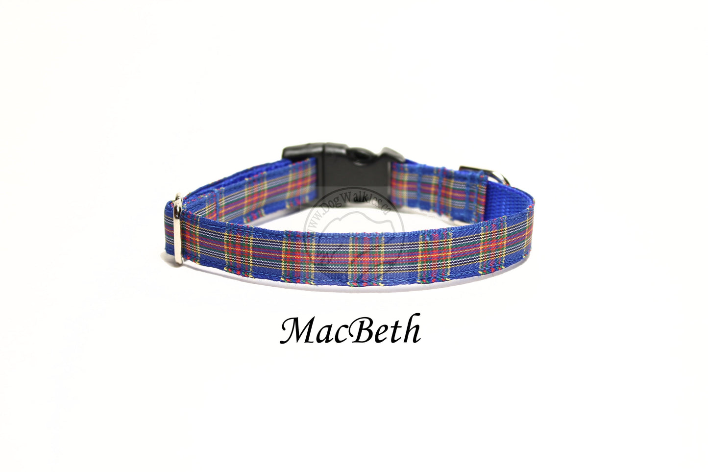 Tartan Cat Collar - Breakaway - 1/2" (12mm) wide