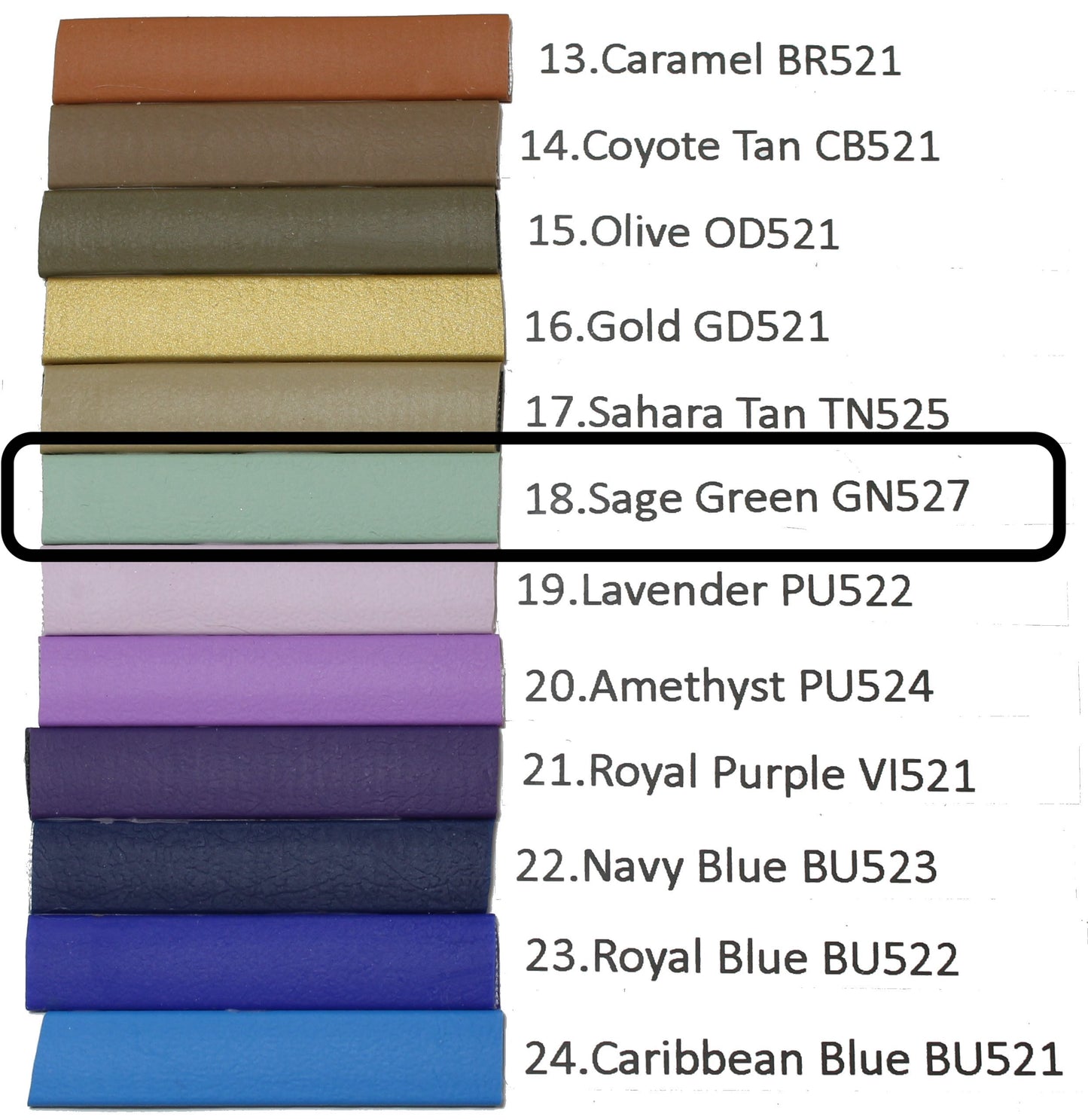 Sage Green Biothane Dog Collar - 5/8"(16mm) wide