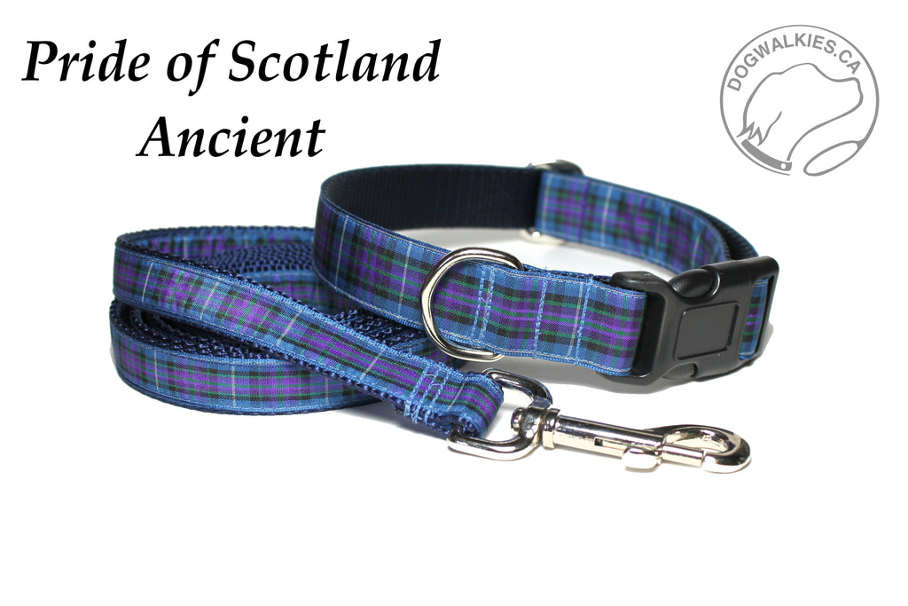 Tartan Dog Leash - Pride of Scotland Ancient Tartan