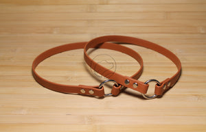 Simple Tag Dog Collar in Genuine Biothane - 12mm (1/2") width - O Ring Collar