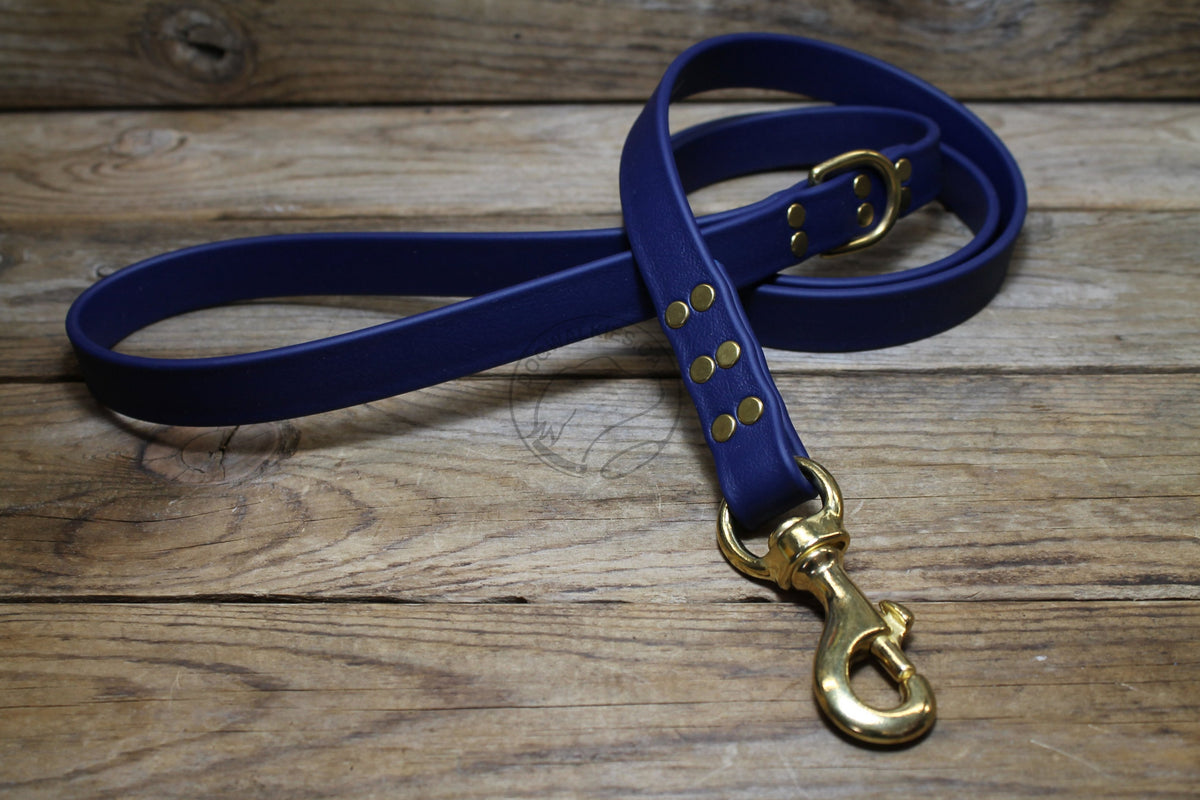 Navy blue dog clearance leash