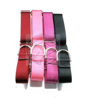 Martingale Dog Collar 1" (25mm) wide; Simple - Elegant - Strong