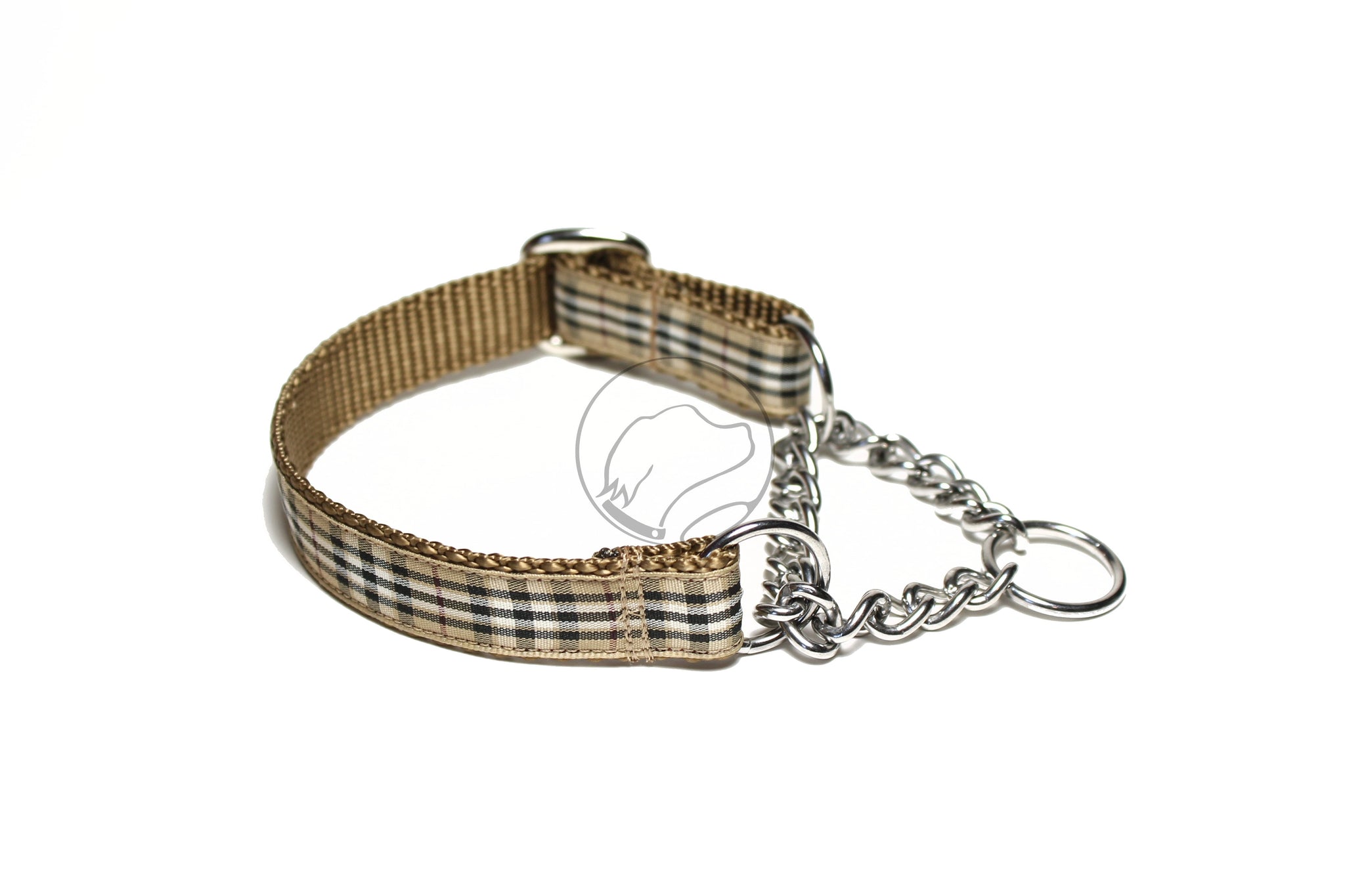 Pride of Scotland Gold tartan - dog collar