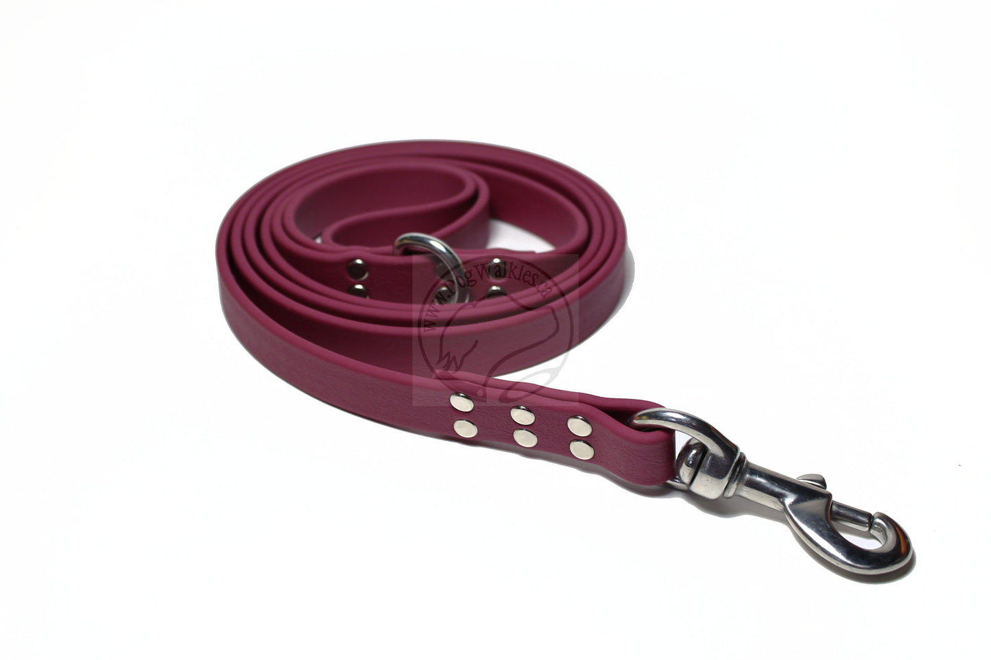 Wine Merlot Biothane Large Dog Leash