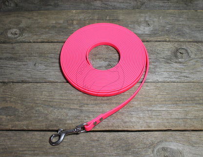 Neon Pink *Extra Thin* Waterproof Tracking Recall Long Line