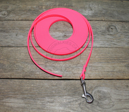 Neon Pink *Extra Thin* Waterproof Tracking Recall Long Line