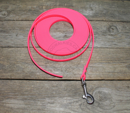 Neon Pink *Extra Thin* Waterproof Tracking Recall Long Line
