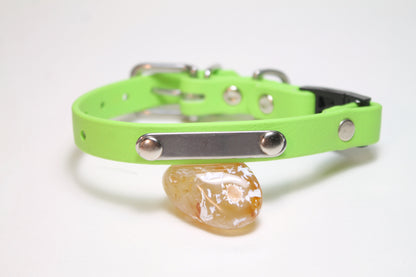 Breakaway Cat Collar Biothane Collar - 1/2" (12mm) wide - all colours