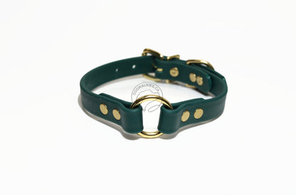 Biothane Two Tone o-Ring Dog Collar - Waterproof - 3/4"(20mm) wide - Collar with o-ring
