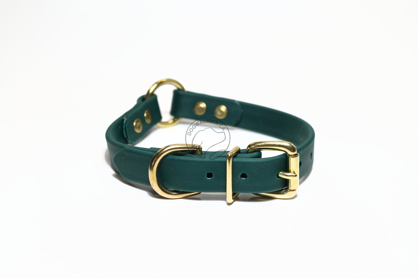 Biothane Two Tone o-Ring Dog Collar - Waterproof - 3/4"(20mm) wide - Collar with o-ring