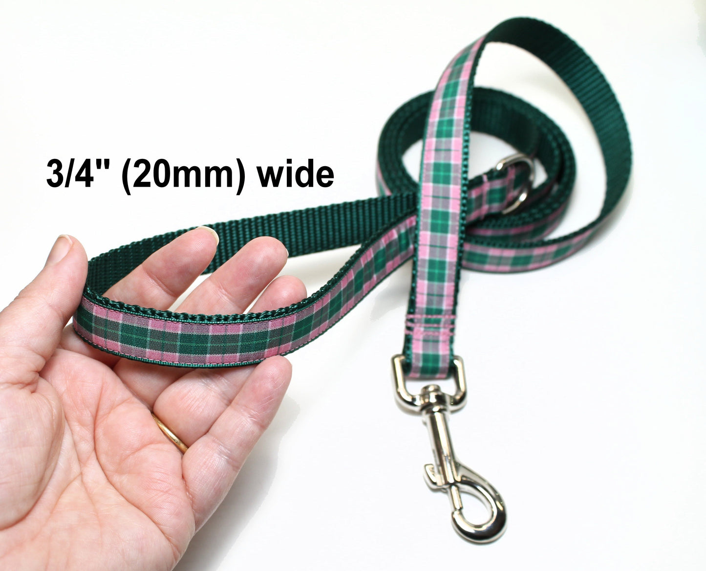 Tartan Dog Leash - MacDonald of Kingsburgh clan Tartan
