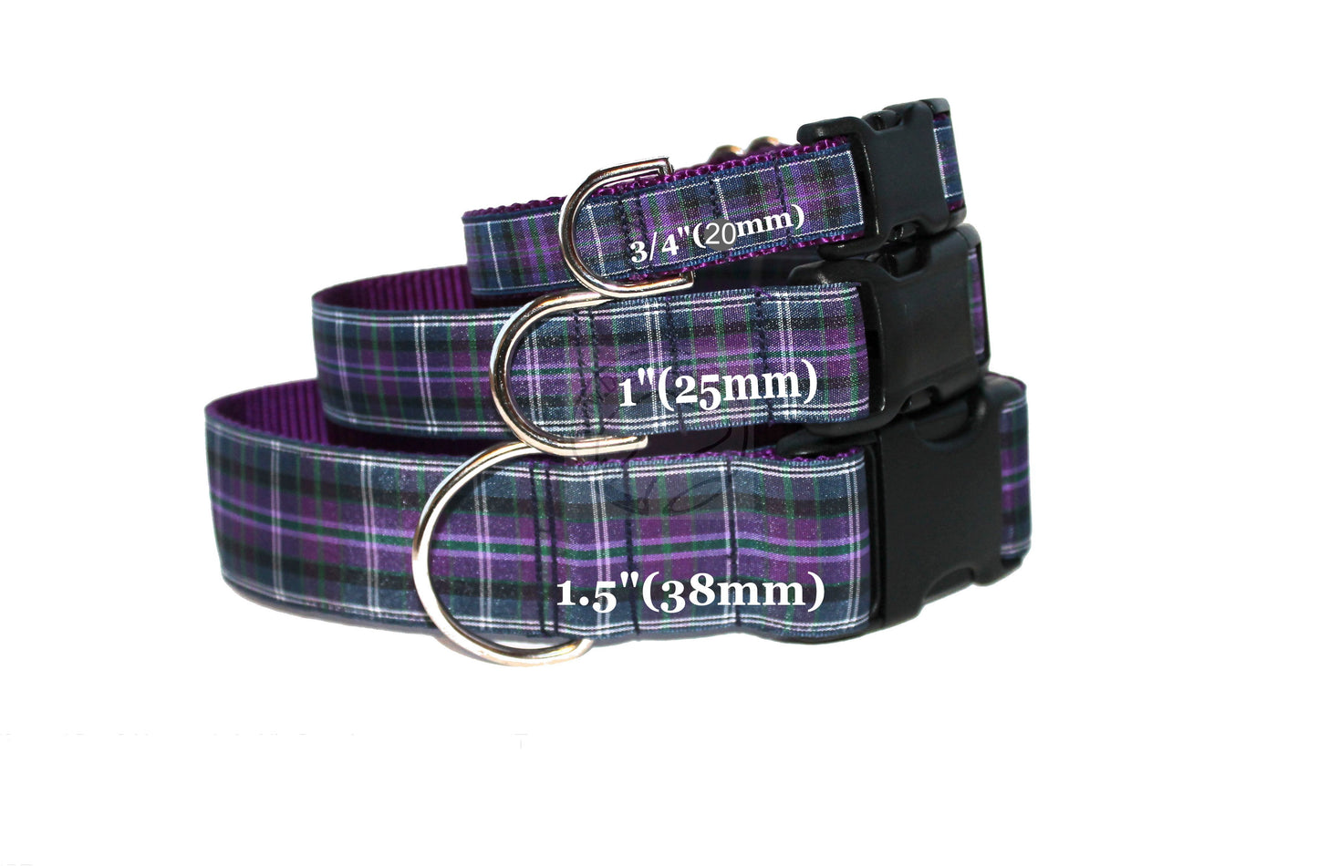 Pride of Bannockburn tartan - dog collar