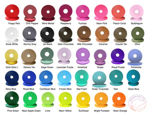 Extra Thin Waterproof Leashes for small dog or cats - 3/8" (9mm) Biothane - all colours