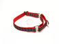 Cameron of Erracht clan tartan - dog collar