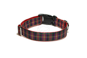 Cameron of Erracht clan tartan - dog collar