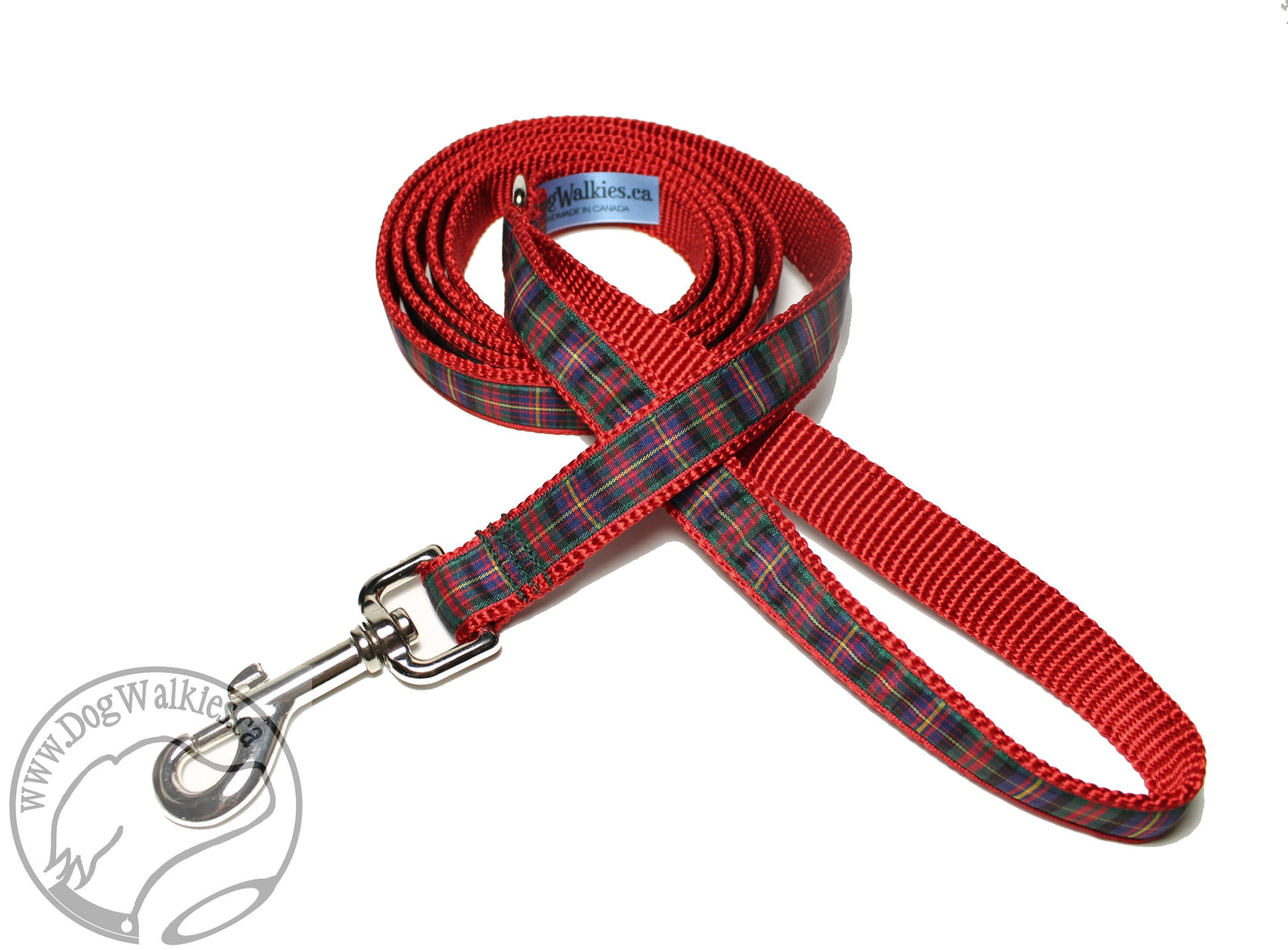 Tartan Dog Leash - Cameron of Erracht Clan Tartan