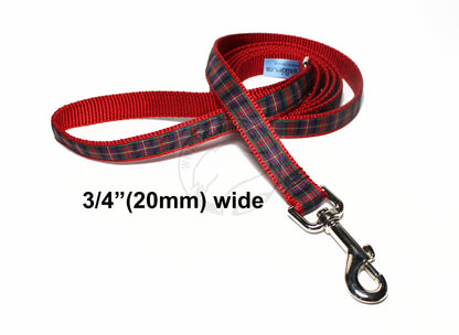 Tartan Dog Leash - Cameron of Erracht Clan Tartan
