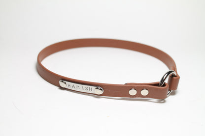 ****NEW Name Tags - hand stamped - custom - tag ONLY - collar not included!!