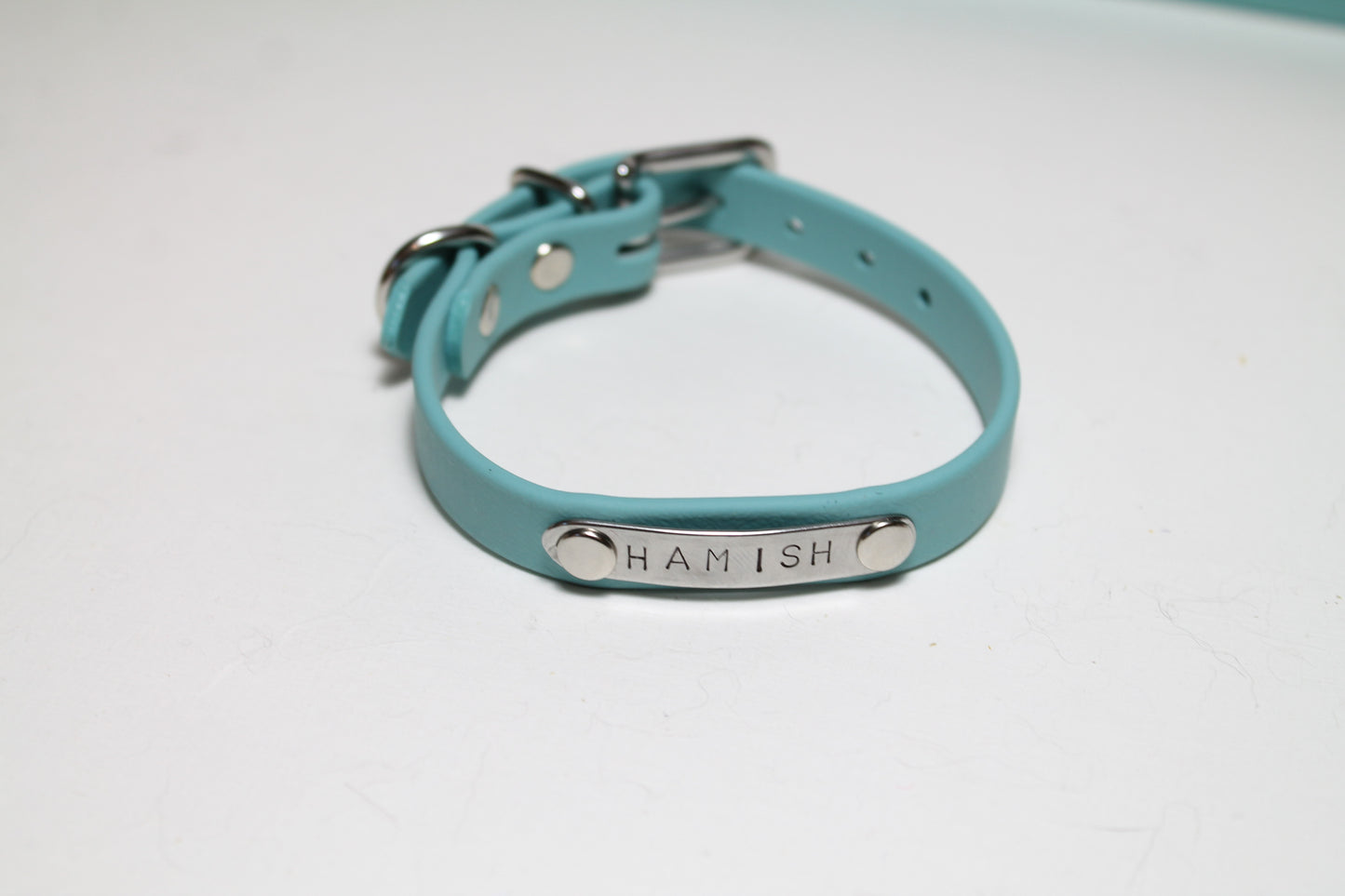 ****NEW Name Tags - hand stamped - custom - tag ONLY - collar not included!!