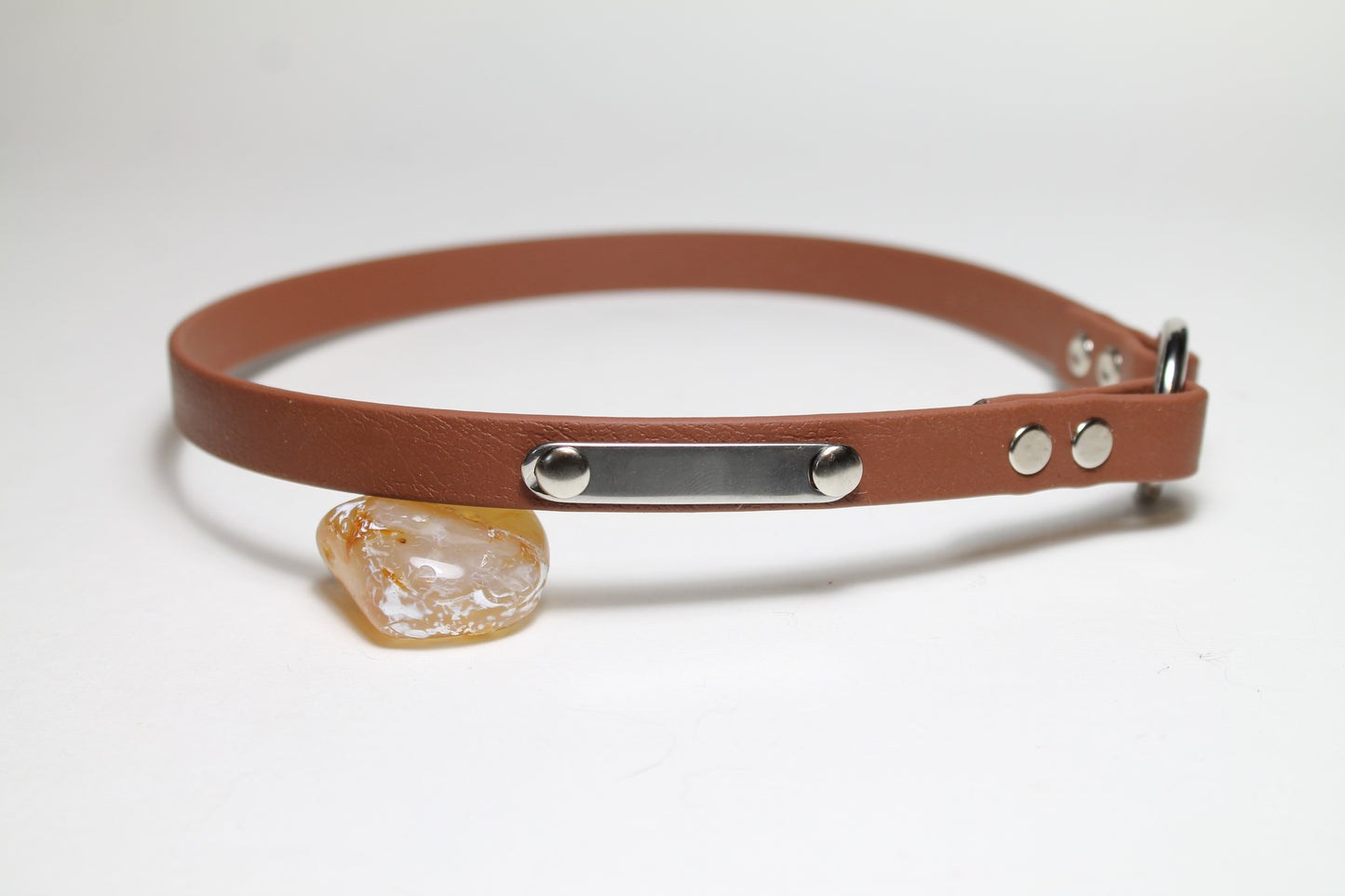 Simple Tag Dog Collar in Genuine Biothane - 12mm (1/2") width - O Ring Collar