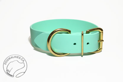Extra Wide Large Dog Collar in Genuine Biothane - 39mm (1.5") width - 29 colours