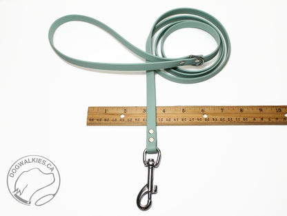 Sage Green Biothane Small Dog Leash