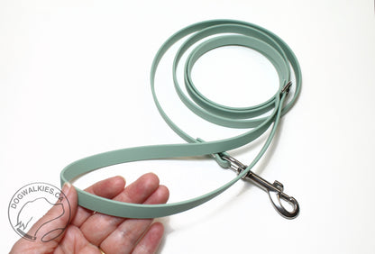 Sage Green Biothane Small Dog Leash
