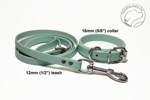 Sage Green Biothane Small Dog Leash