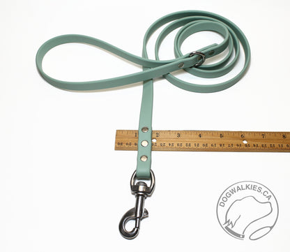 Regular Biothane Leash 5/8" (16mm) wide - waterproof leash - all colours