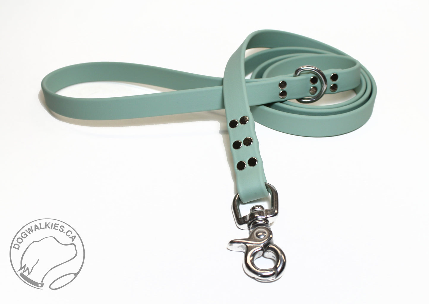 Sage Green Biothane Large Dog Leash