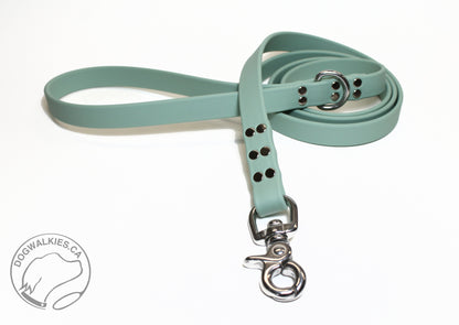 Sage Green Biothane Large Dog Leash