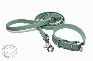 Sage Green Biothane Large Dog Leash