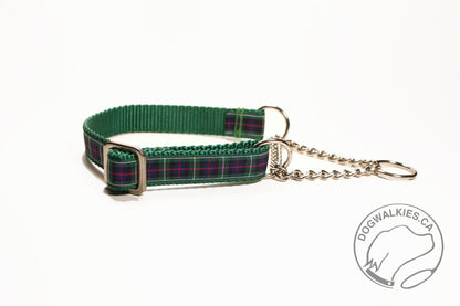 MacKenzie Clan tartan - dog collar