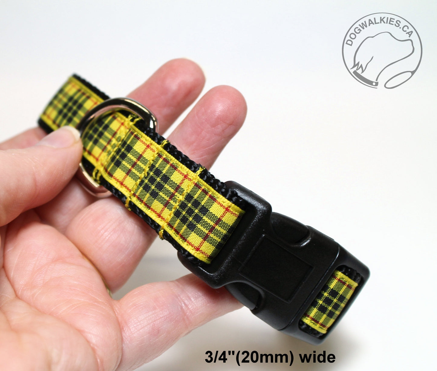 MacLeod Clan tartan - dog collar - NEW