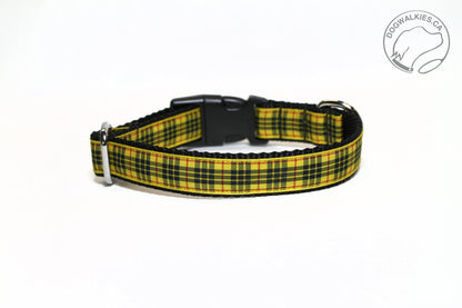 MacLeod Clan tartan - dog collar - NEW