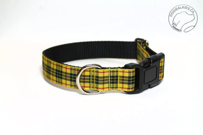 MacLeod Clan tartan - dog collar - NEW