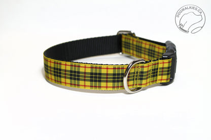 MacLeod Clan tartan - dog collar - NEW