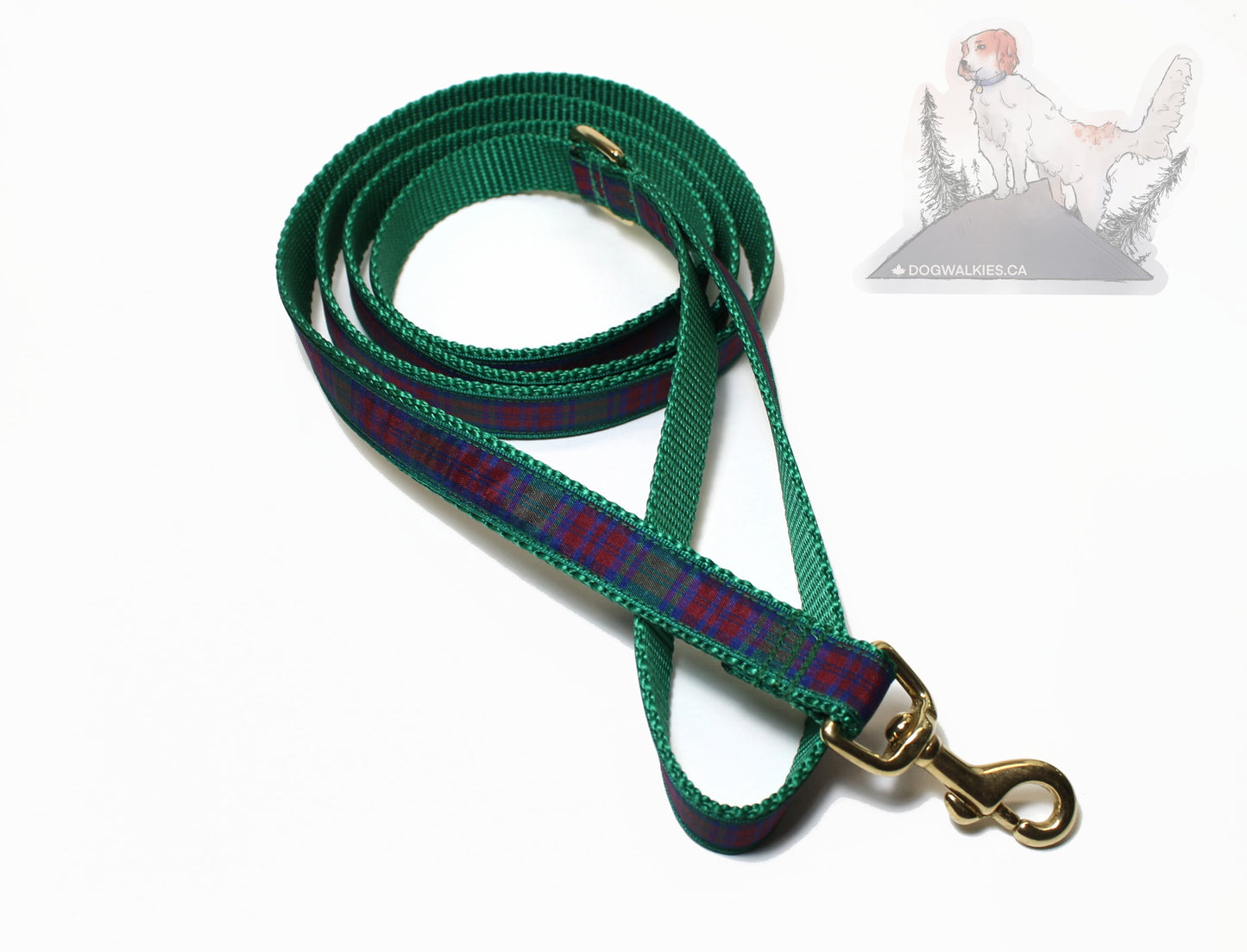 Tartan Dog Leash - Lindsay Clan Tartan