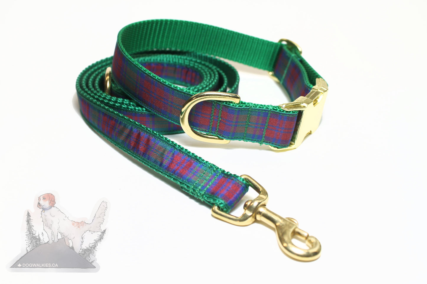 Tartan Dog Leash - Lindsay Clan Tartan