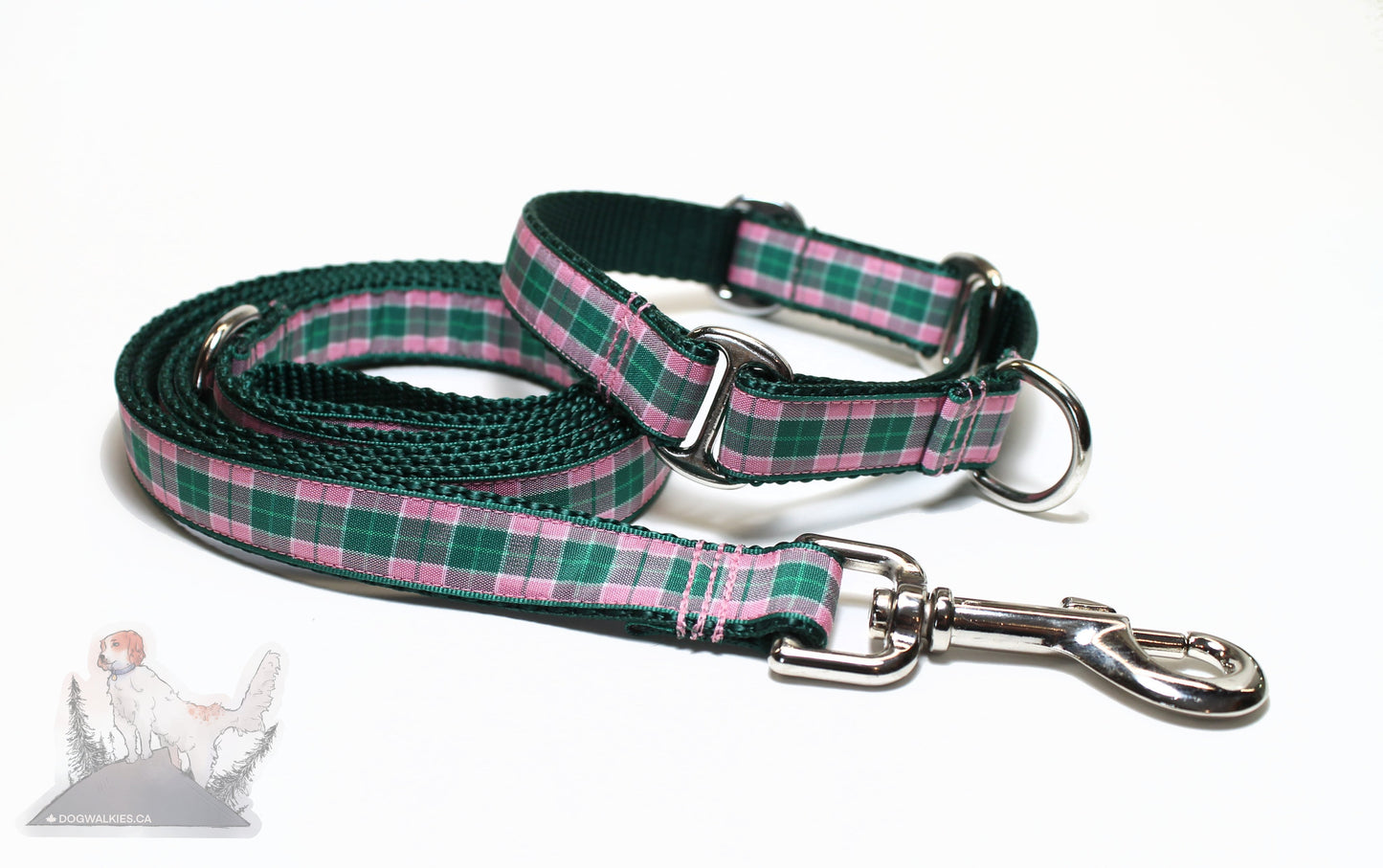 MacDonald of Kingsburgh Clan tartan - dog collar