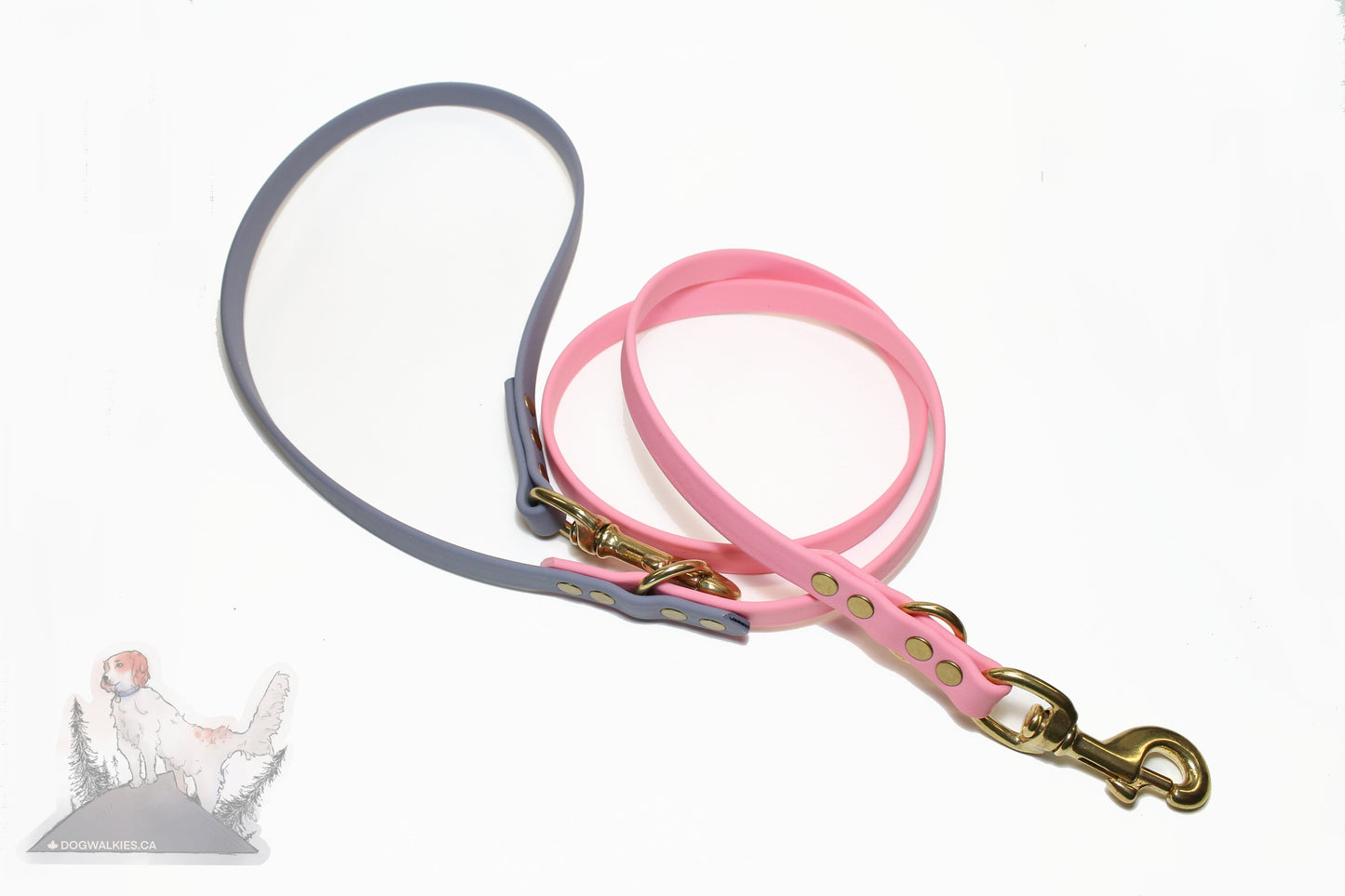 Convertible Waterproof Leash in Genuine Biothane - 16mm (5/8") width - 39 colours