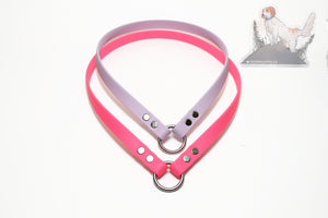 Simple Tag Dog Collar in Genuine Biothane - 12mm (1/2") width - O Ring Collar