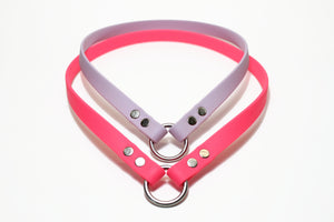 Simple Tag Dog Collar in Genuine Biothane - 12mm (1/2") width - O Ring Collar