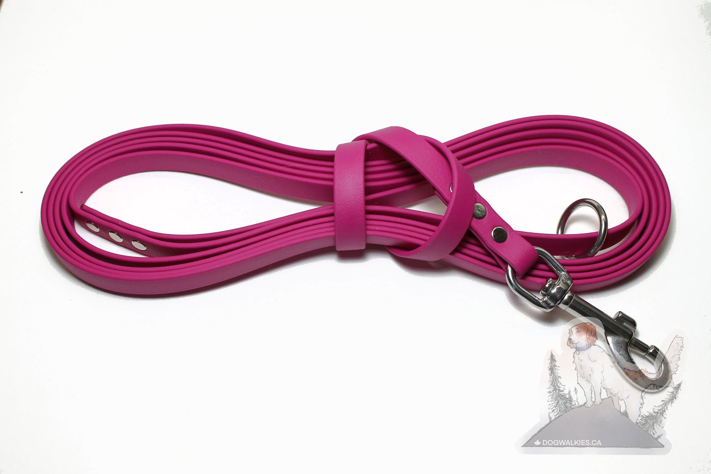 Raspberry Waterproof Tracking Recall Long Line Biothane