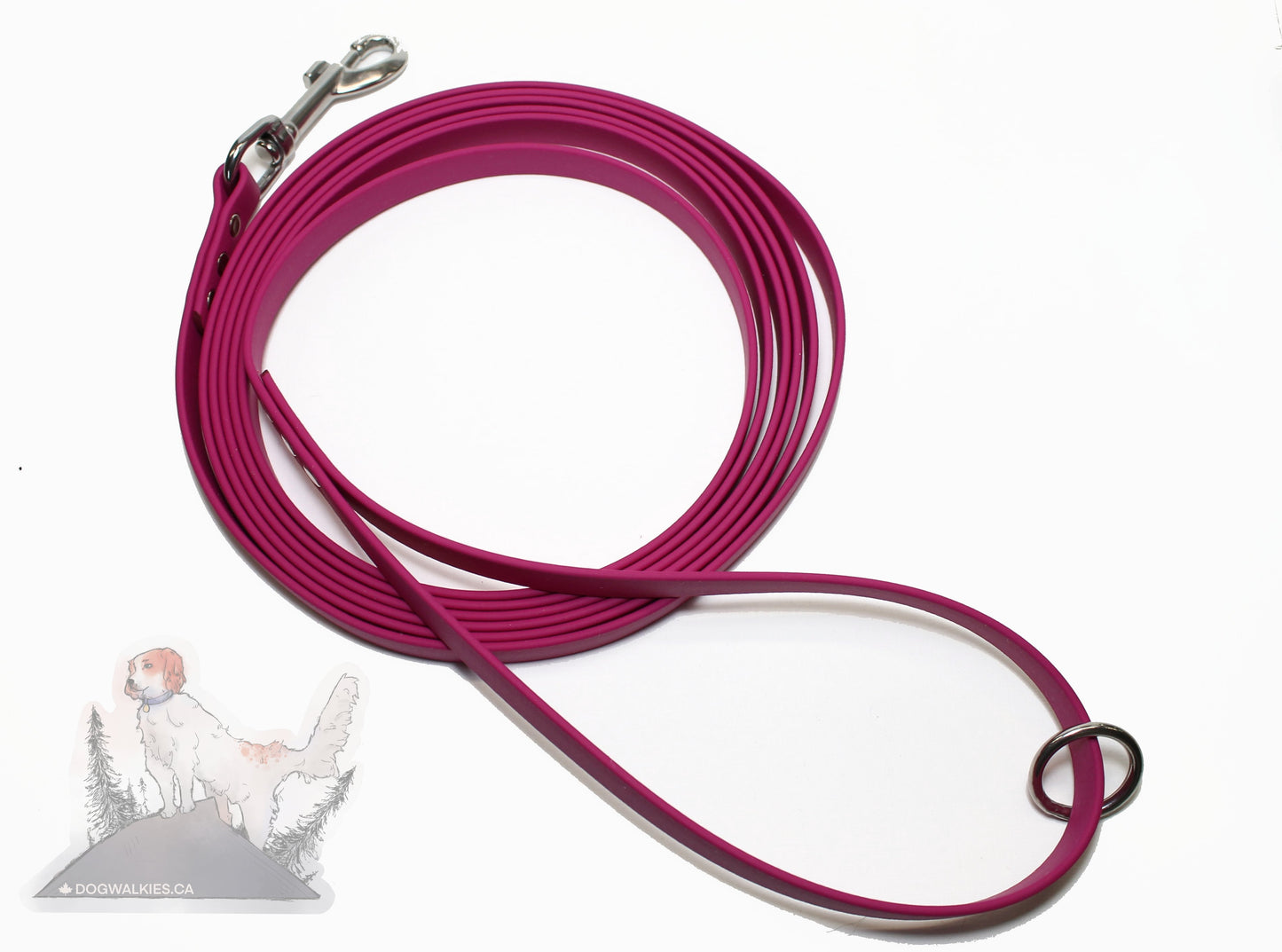 Raspberry Waterproof Tracking Recall Long Line Biothane