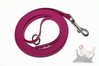 Raspberry Waterproof Tracking Recall Long Line Biothane