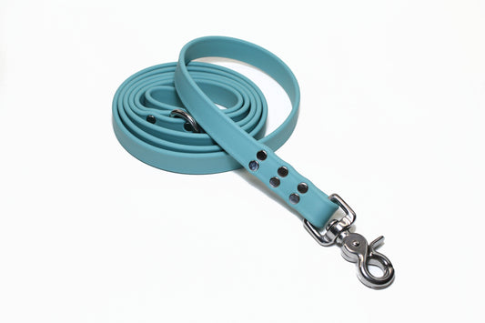 Dusty Turquoise Biothane Large Dog Leash