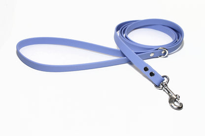 Periwinkle Biothane Small Dog Leash - thin leash