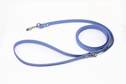 Periwinkle Biothane Small Dog Leash - thin leash